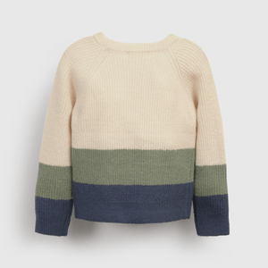 Sweater de rayas suaves para niños, calidad y estilo