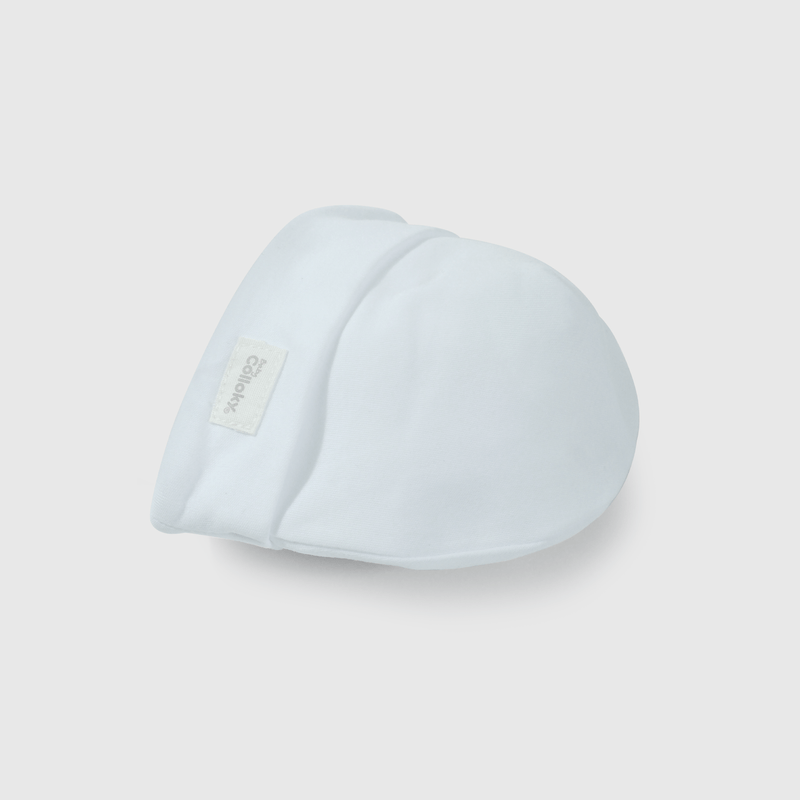 Gorros blancos para guaguas, pack de 3