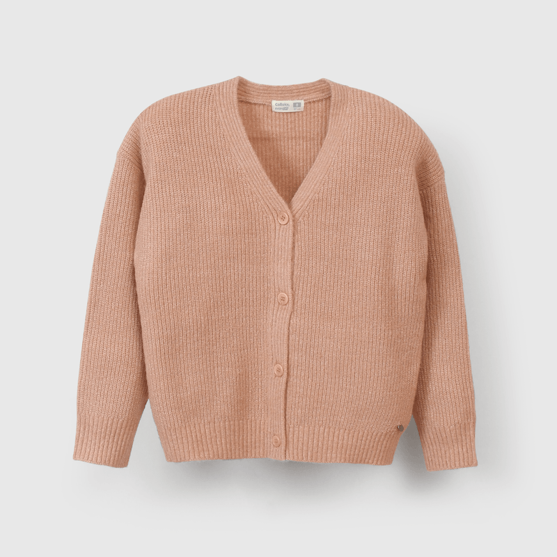 Chaleco rosado para niños, suave y cómodo