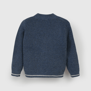 Chaleco azul para niños, estilo y calidez