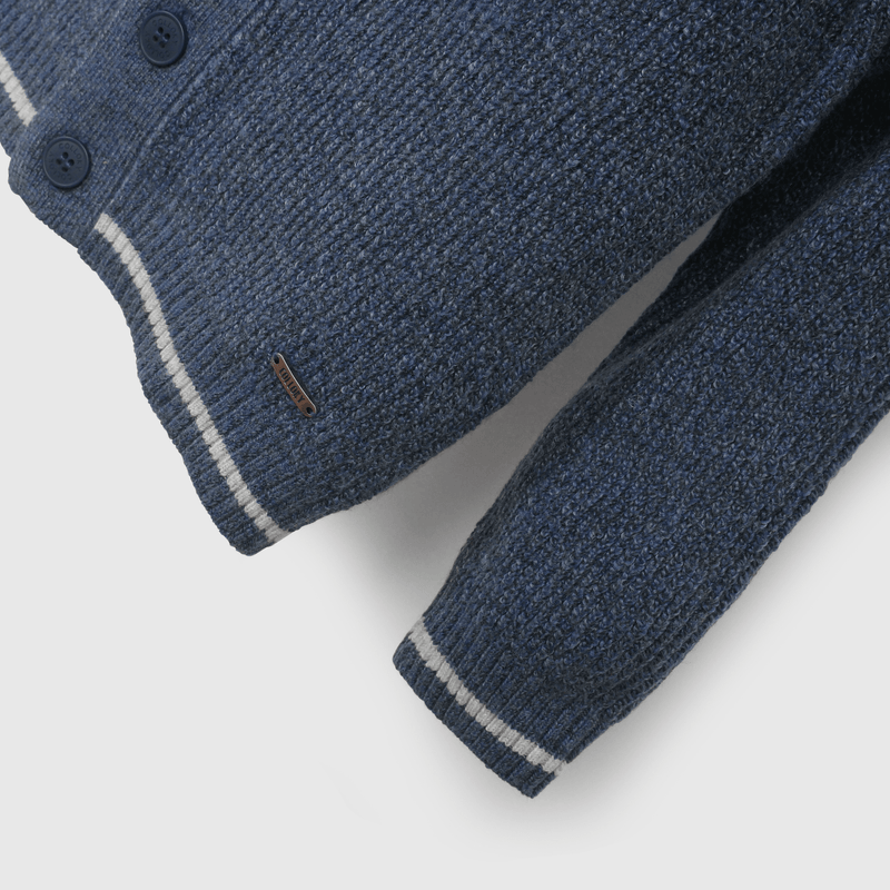 Chaleco azul para niños, estilo y calidez