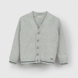 Chaleco gris para niños, estilo y comodidad