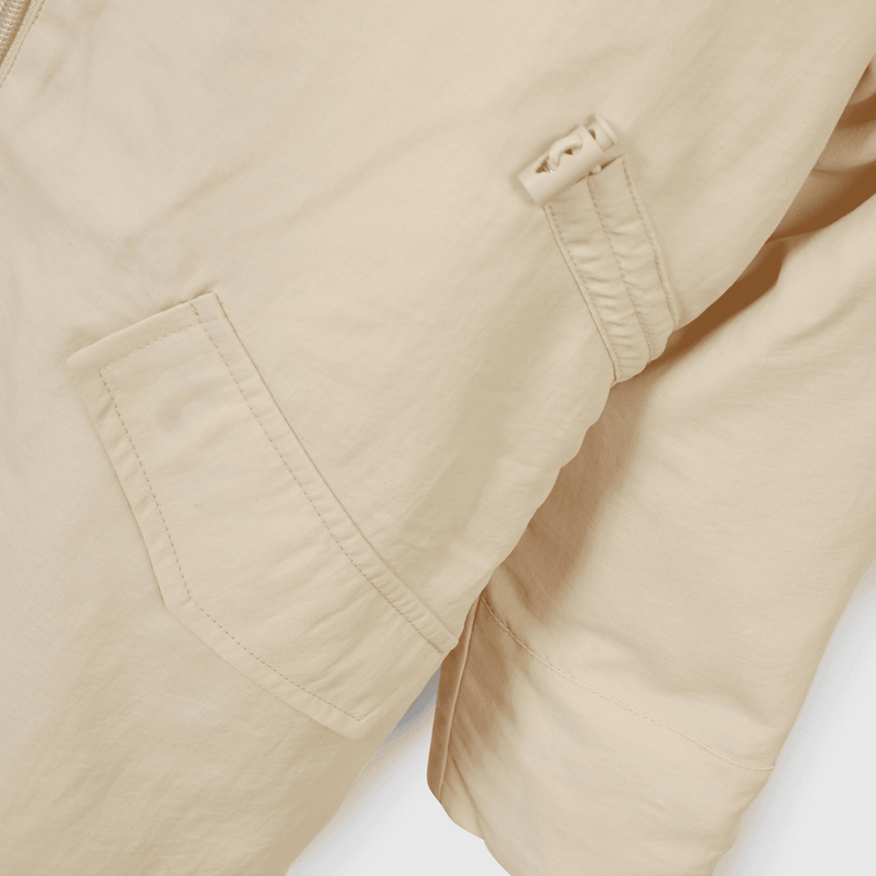Corta Viento Largo Beige
