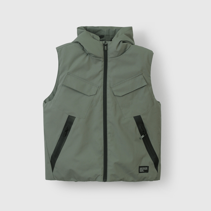 Chaleco gris para niños, estilo y comodidad en cada aventura