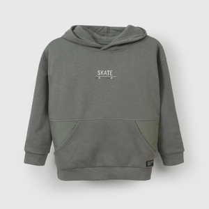 Polerón gris para niños, estilo y comodidad asegurados