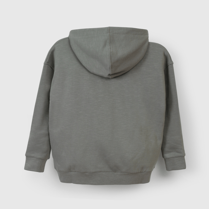 Polerón gris para niños, estilo y comodidad asegurados