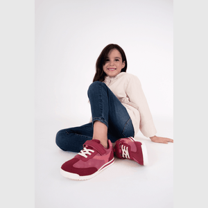 Zapatilla rosada para niña, comodidad y estilo
