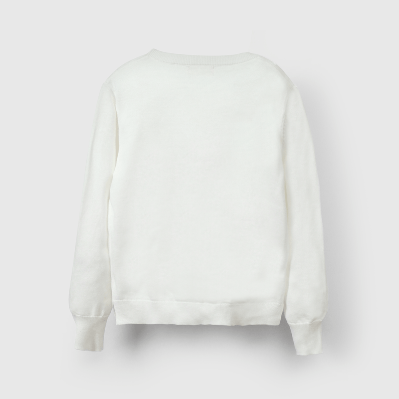 Chaleco blanco para niños, estilo y comodidad