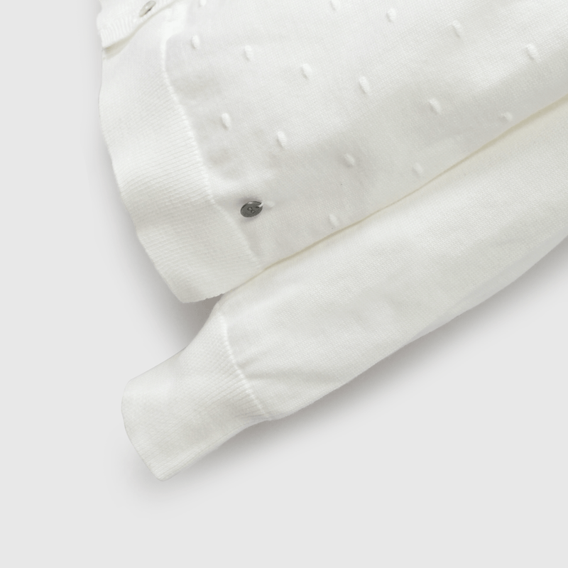 Chaleco blanco para niños, estilo y comodidad