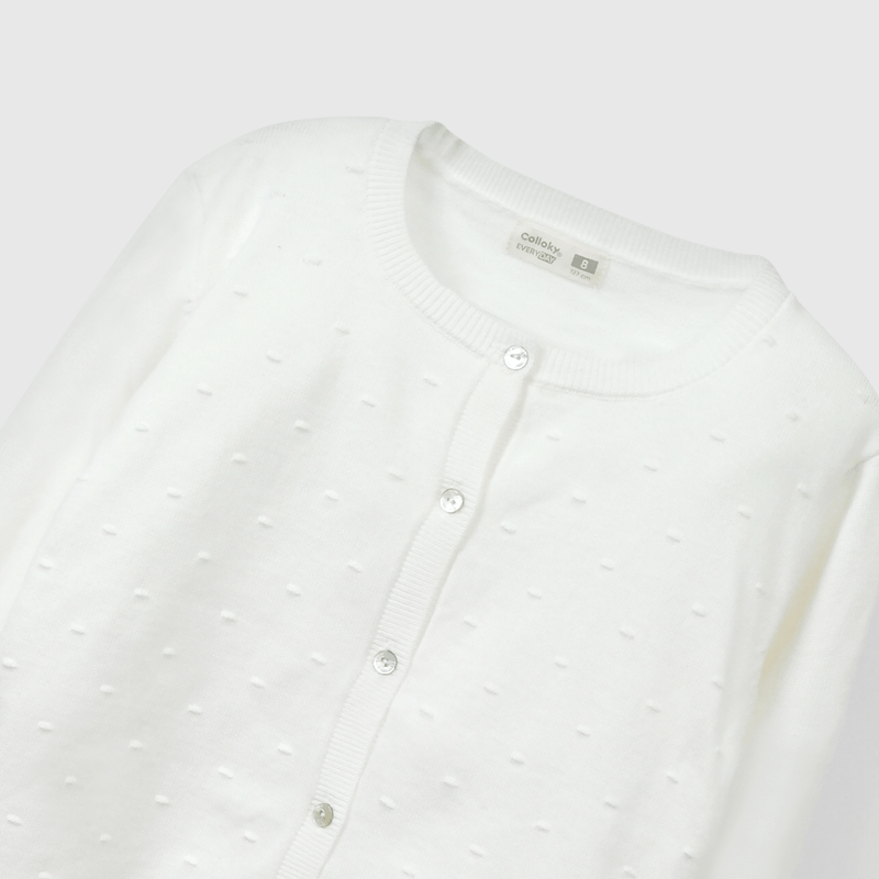 Chaleco blanco para niños, estilo y comodidad