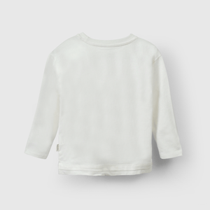 Polera blanca Mickey Mouse para niños, comodidad y estilo