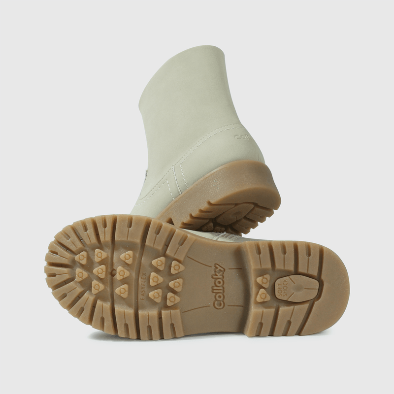 Botines beige para niña, estilo y comodidad en cada paso