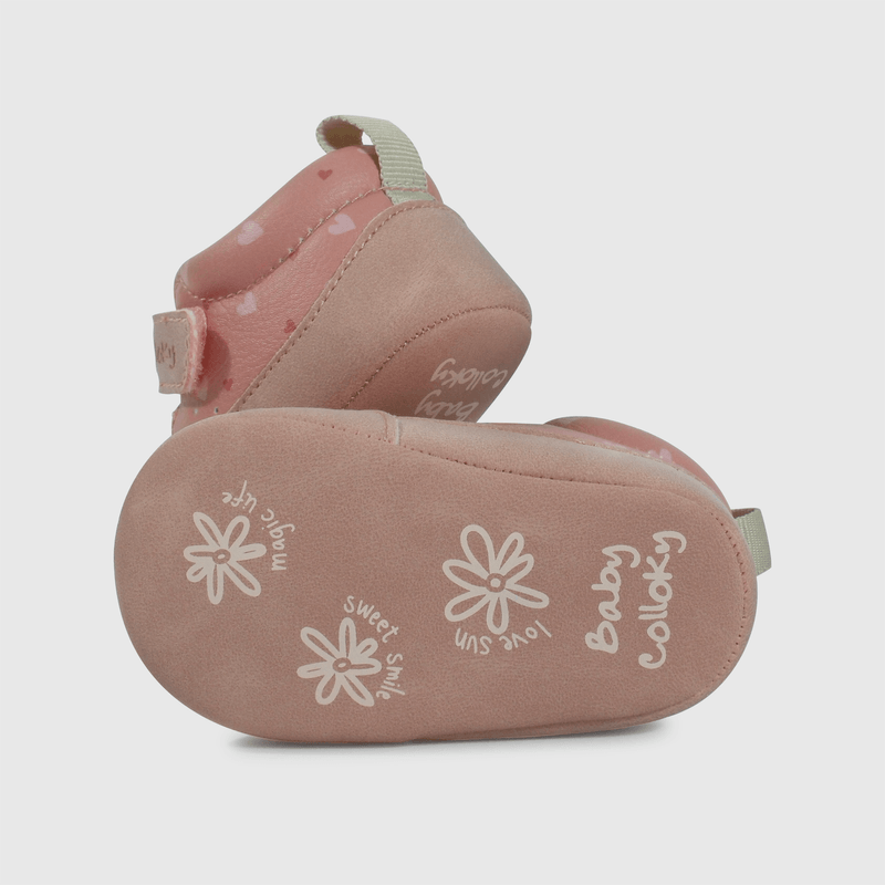 Zapatos Rosados de Niña para Bebés, cómodos y tiernos