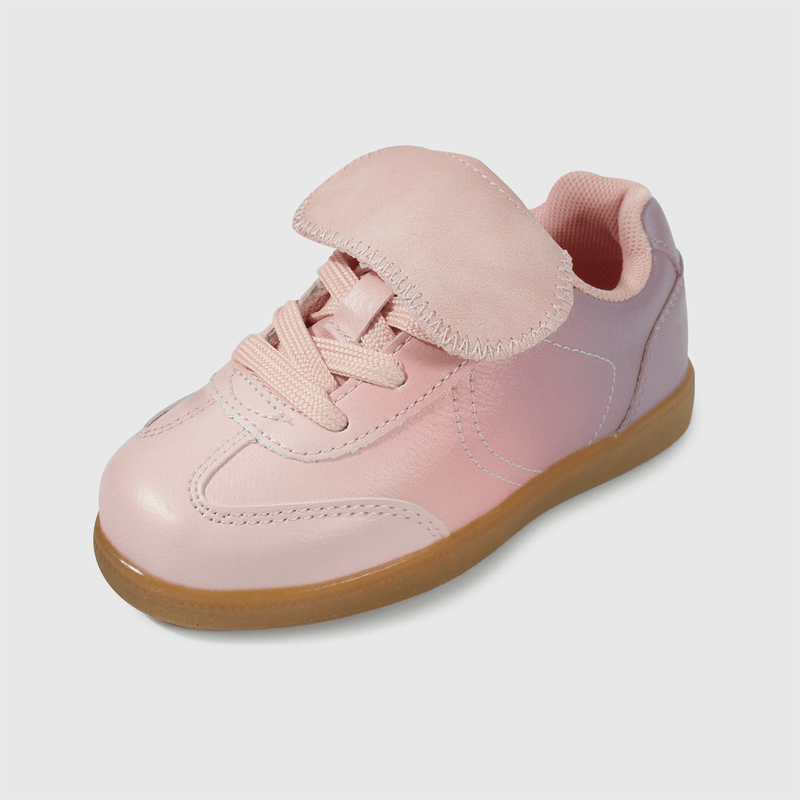 Zapatilla rosa y lila para niña, comodidad y estilo