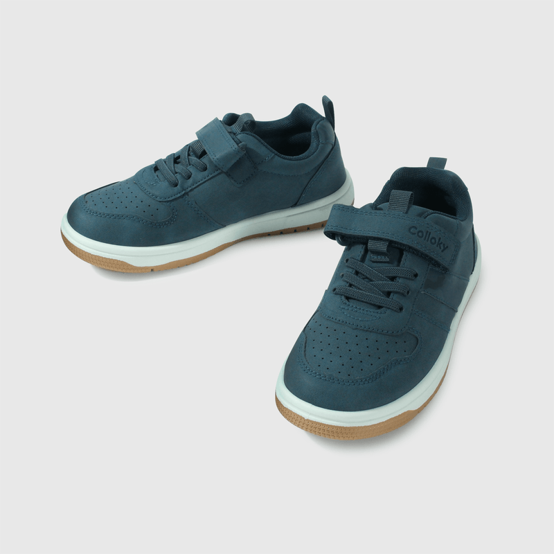 Zapatillas modernas y cómodas para niños en azul
