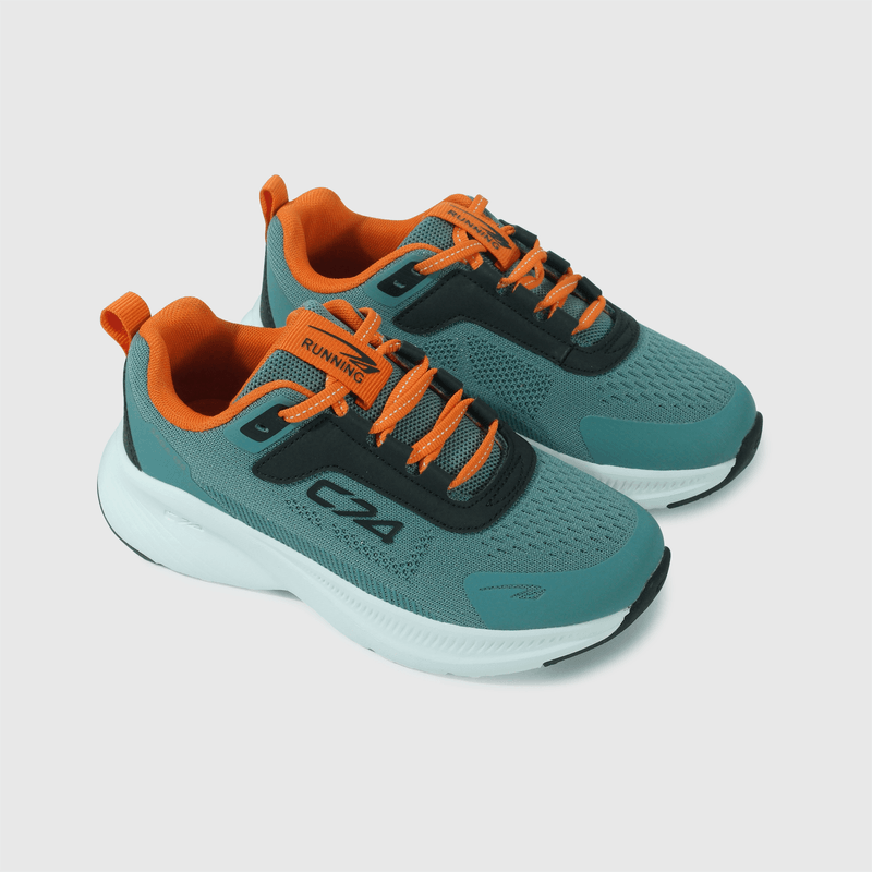 Zapatillas deportivas verdes para niños activos y cómodos