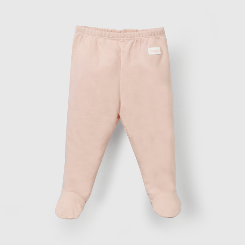 Patas rosadas suaves para bebés, pack de 3