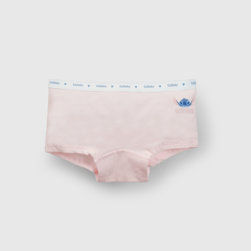 Pantaletas Stitch celestes para niños, pack de 3