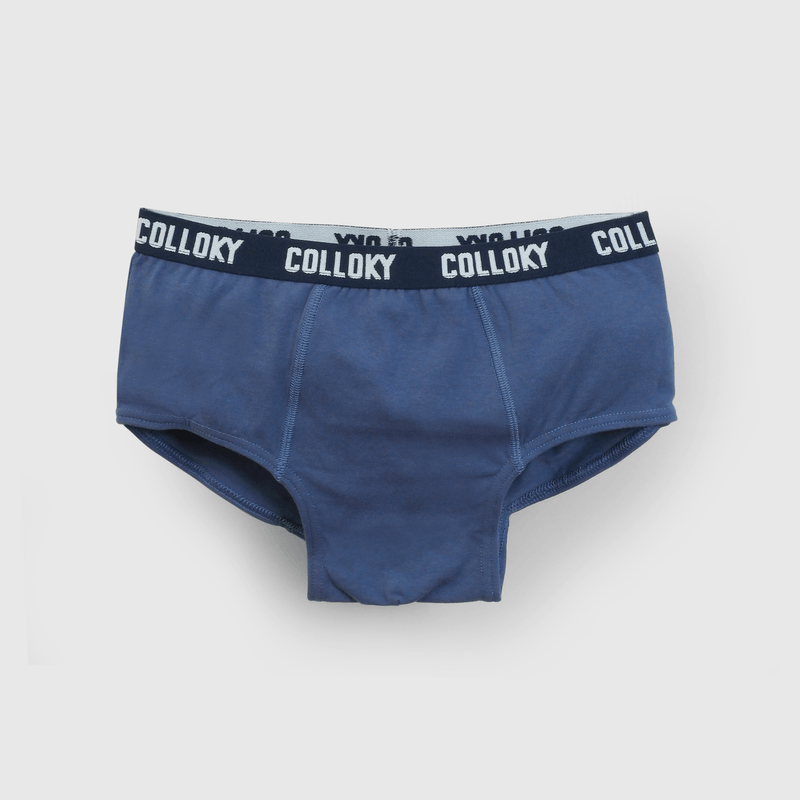 Pack 3 Calzoncillos Azul Líneas