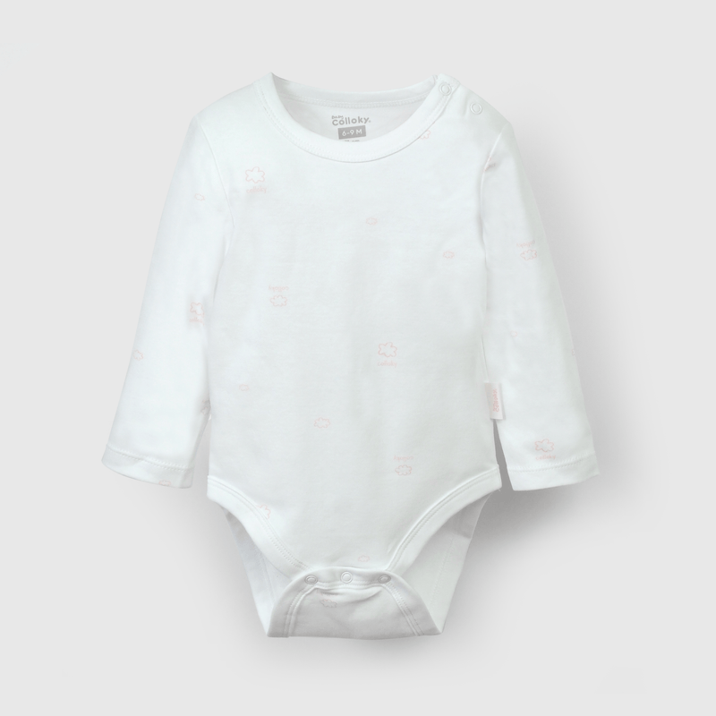 Bodies rosados para guaguas, pack de 3