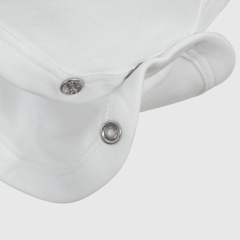 Bodies blancos para guaguas, pack de 3