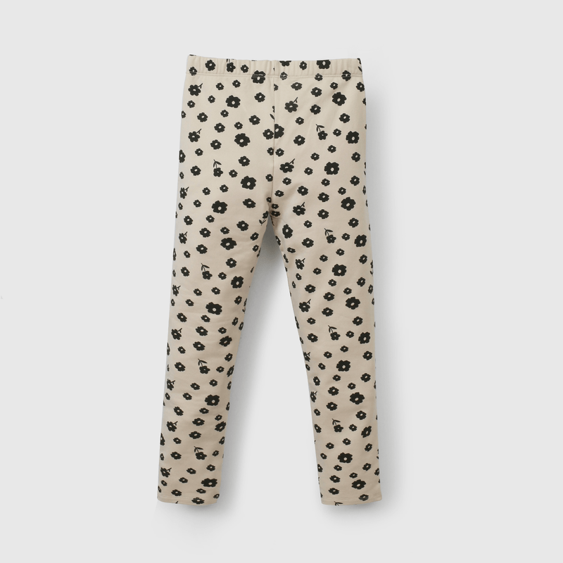 Pantalones beige con corazones para niños cómodos y felices