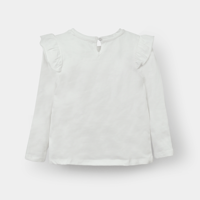 Polera blanca Dumbo para niños, cómoda y divertida