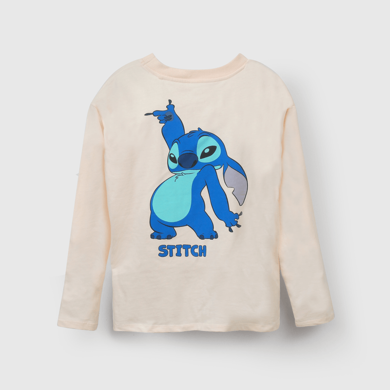 Polera naranja Lilo y Stitch para niños, comodidad y estilo