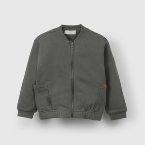 Polerón gris para niños, estilo y comodidad