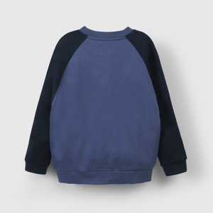 Polerón azul para niños, estilo y comodidad