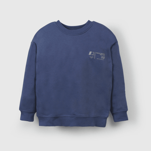 Polerón azul para niños, estilo y comodidad