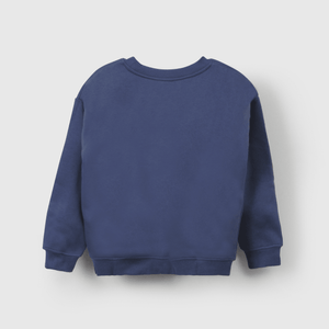 Polerón azul para niños, estilo y comodidad