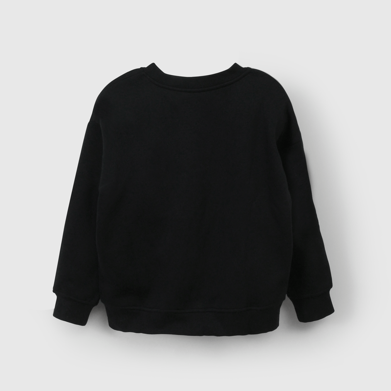 Polerón oscuro para niños, estilo y comodidad