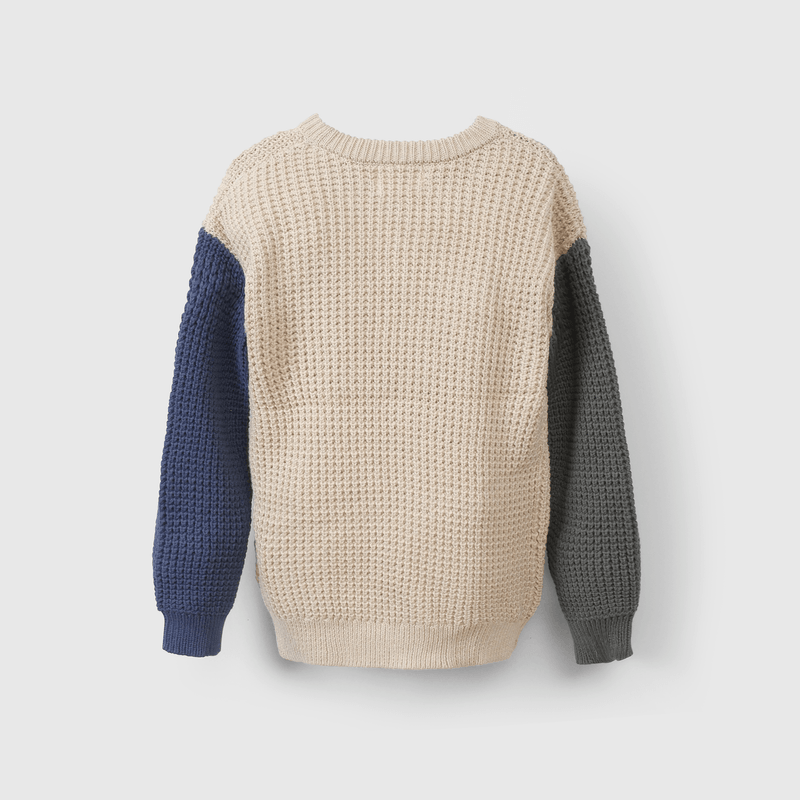 Sweater beige para niños, estilo y comodidad