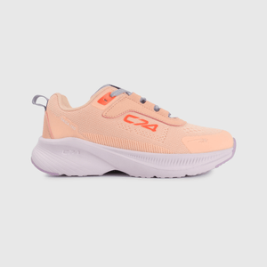 Zapatillas naranjas para niña, estilo y comodidad