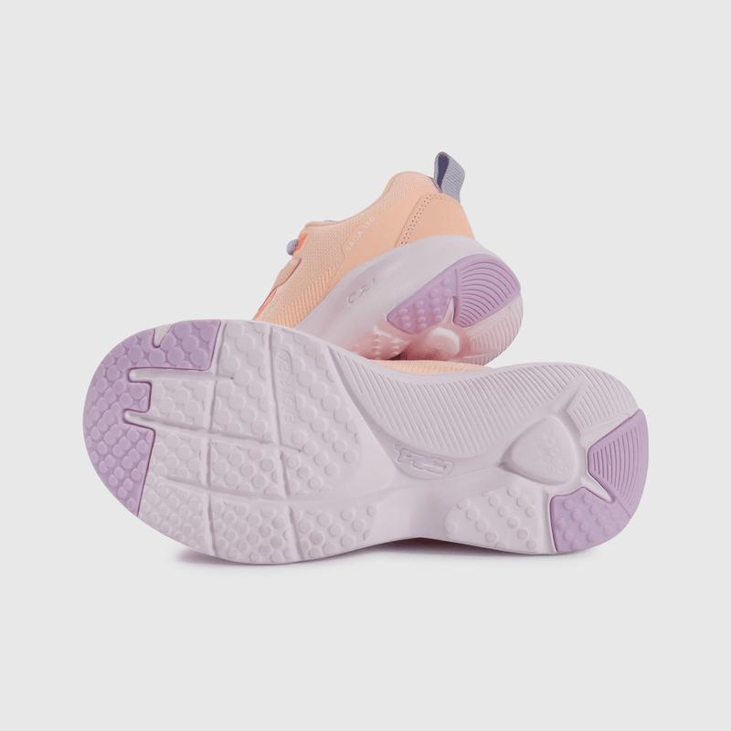 Zapatillas naranjas para niña, estilo y comodidad