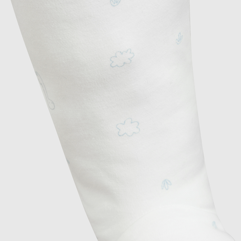 Patas celestes para guaguas, pack de 3 cómodas
