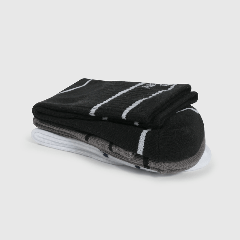 Calcetines cómodos y estilosos para niños, pack de 3