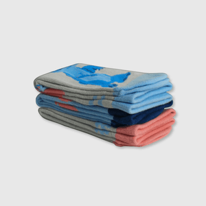 Calcetines azules de Stitch para niños, pack de 3