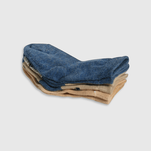 Calcetines azules para niños, pack de 3