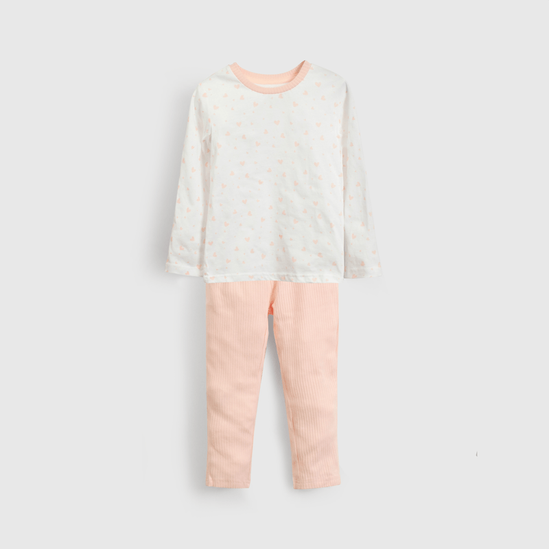 Pijama rosado para niña, suave y cómodo para dormir