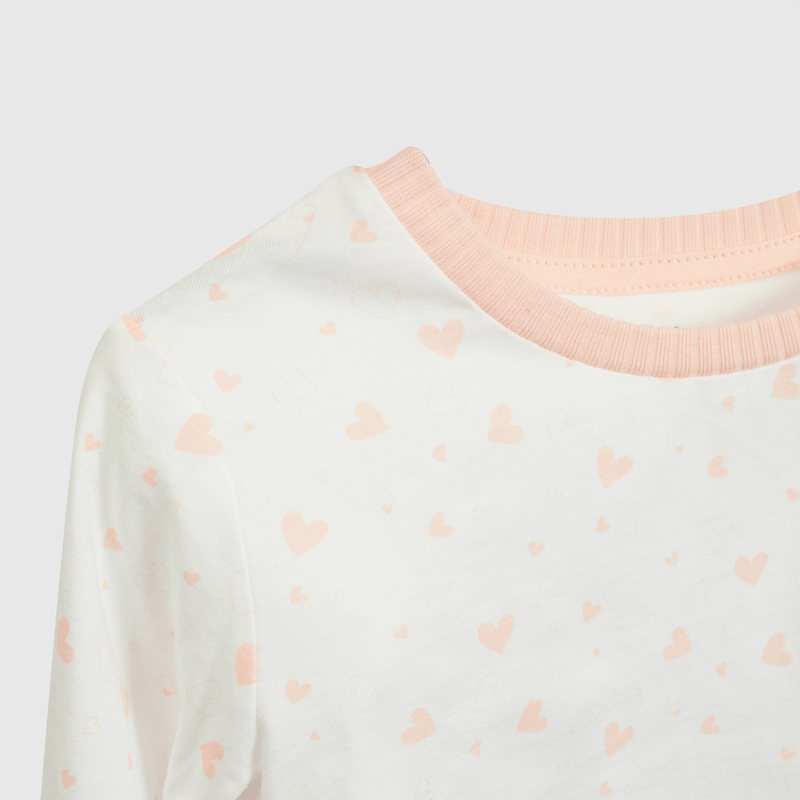 Pijama rosado para niña, suave y cómodo para dormir