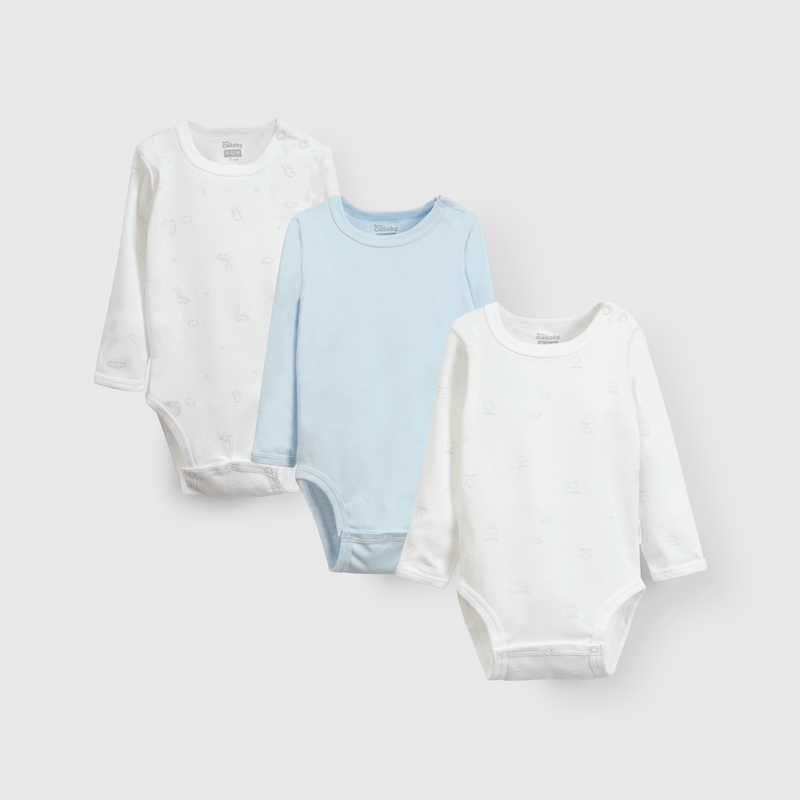 Bodies celestes para guaguas, pack de 3