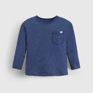 Polera azul para niños, comodidad y estilo