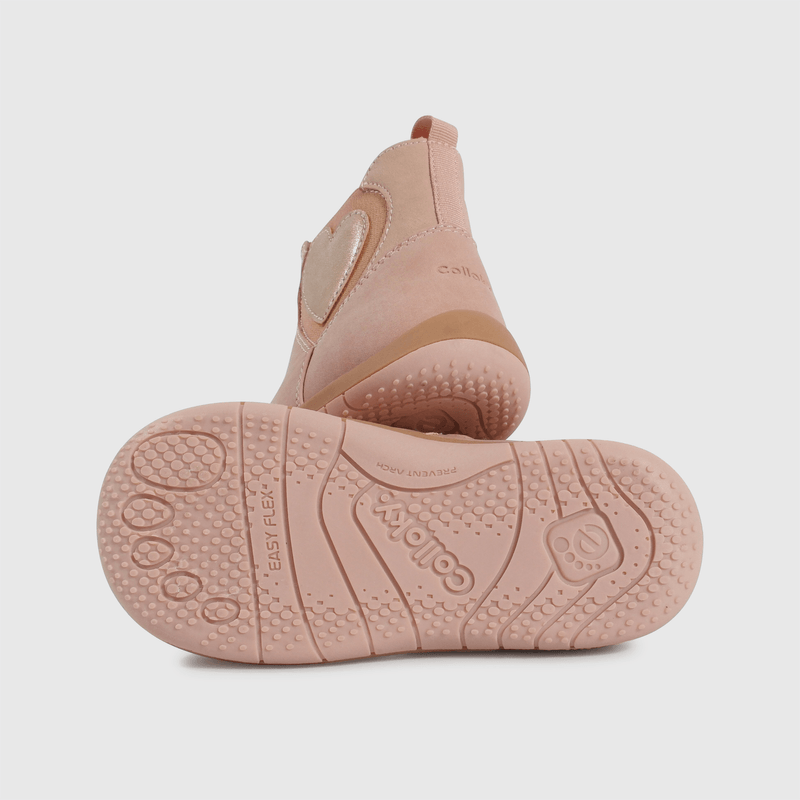 Botines rosados para niñas, comodidad y estilo