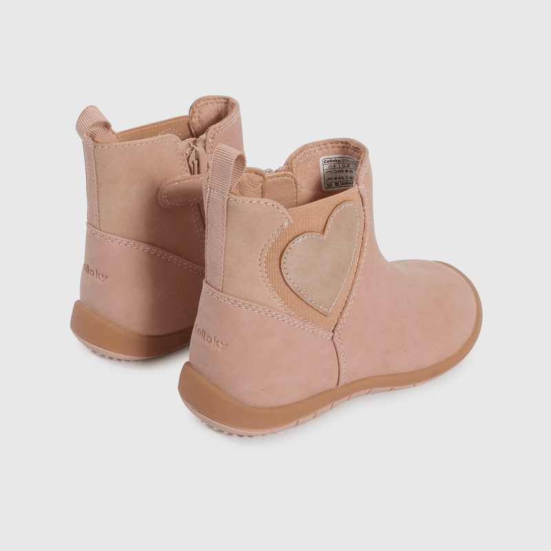 Botines rosados para niñas, comodidad y estilo
