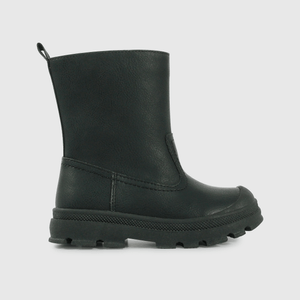 Bota negra para niños, comodidad y estilo asegurados