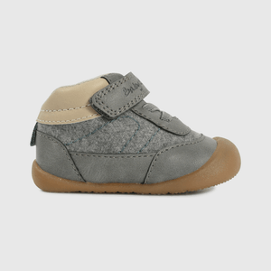 Botines grises para gateadores, estilo y confort