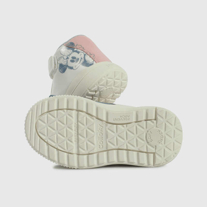 Zapatillas Minnie para niños, cómodas y coloridas