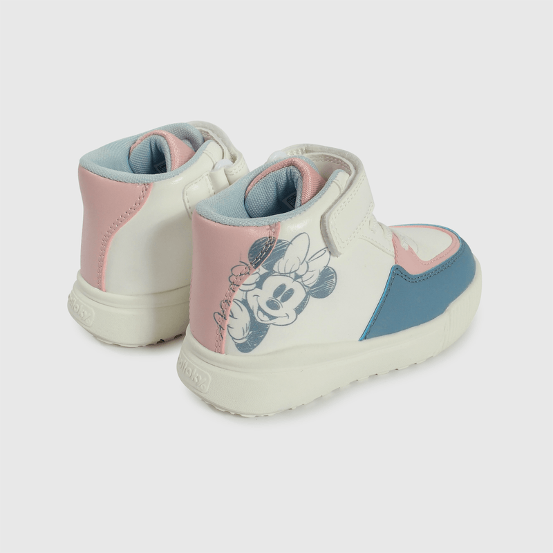 Zapatillas Minnie para niños, cómodas y coloridas